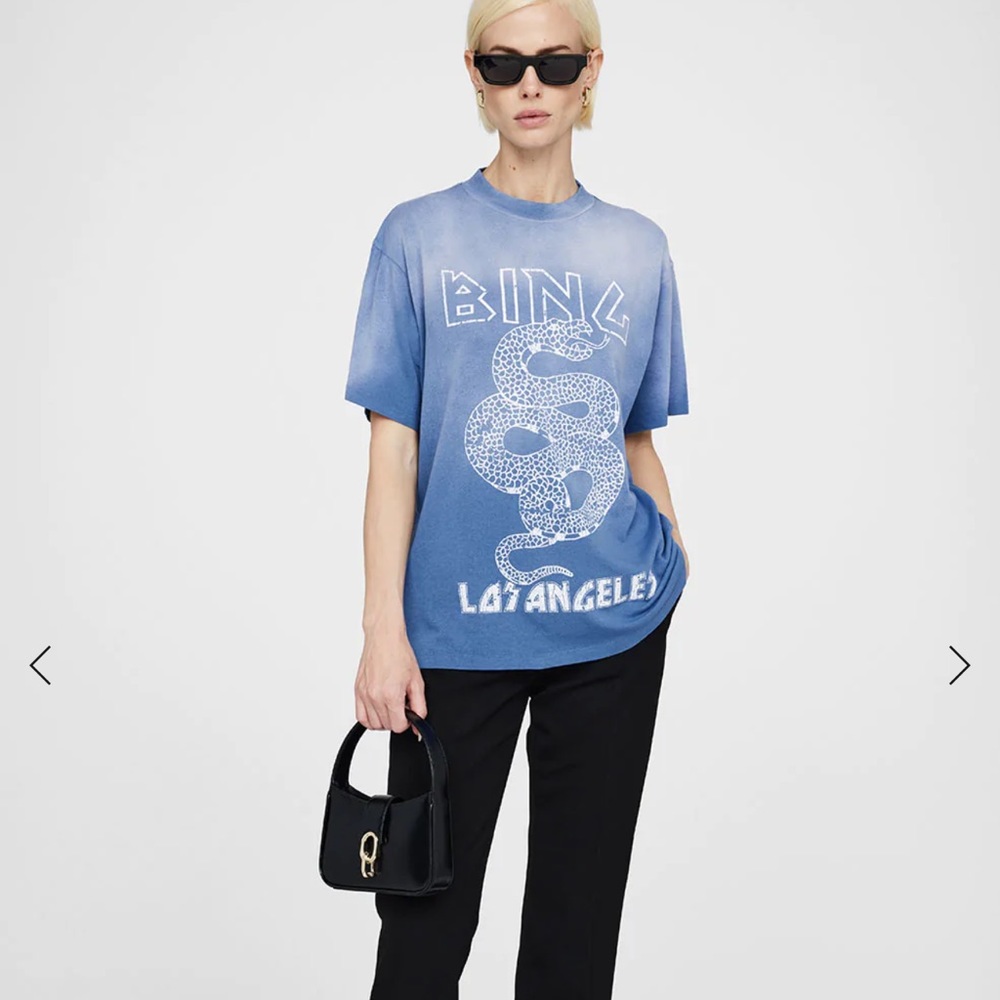 Anine Bing Ashton Tee Snake